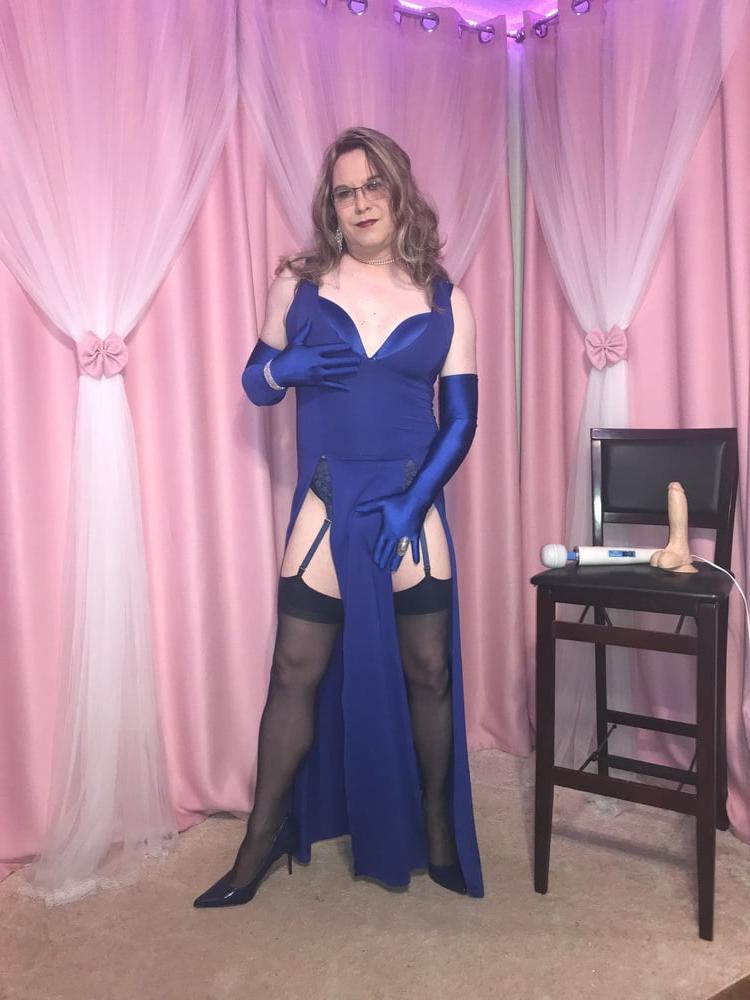 25P Joanie - Blue Maxi Vest Dress and Lady Marlene Part 3