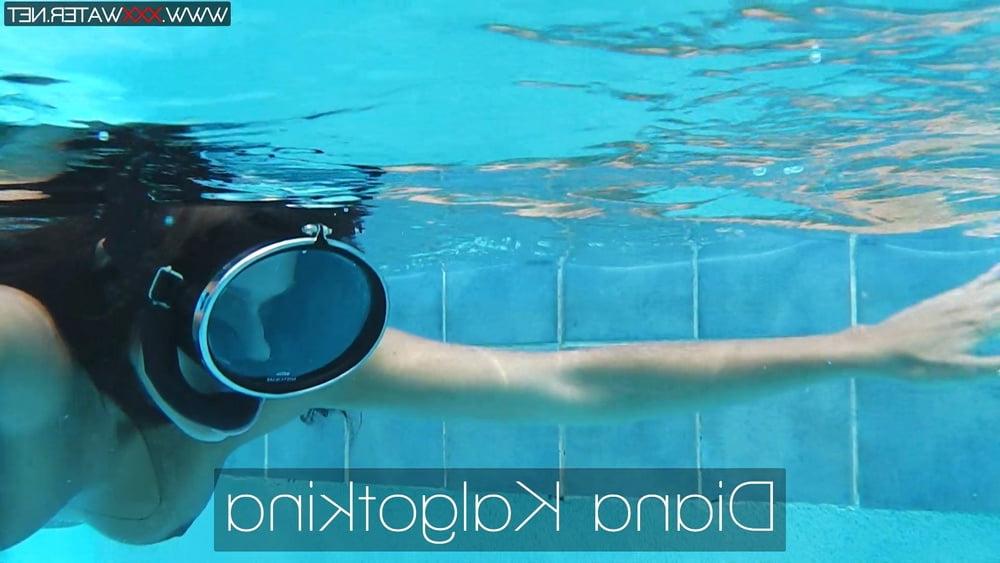 25P Diana Kalgotkina Pt.2 UnderWaterShow with Dildo