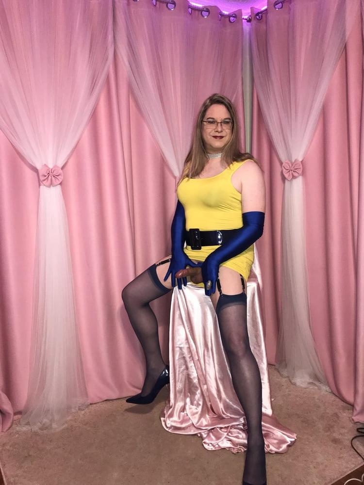 25P Joanie - Yellow Pencil Dress 2