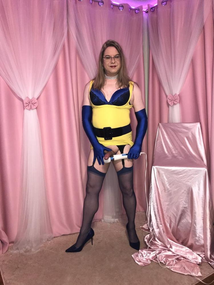 25P Joanie - Yellow Pencil Dress 2