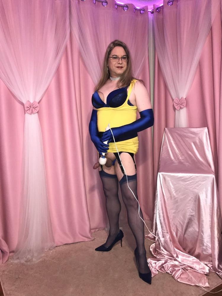 25P Joanie - Yellow Pencil Dress 2