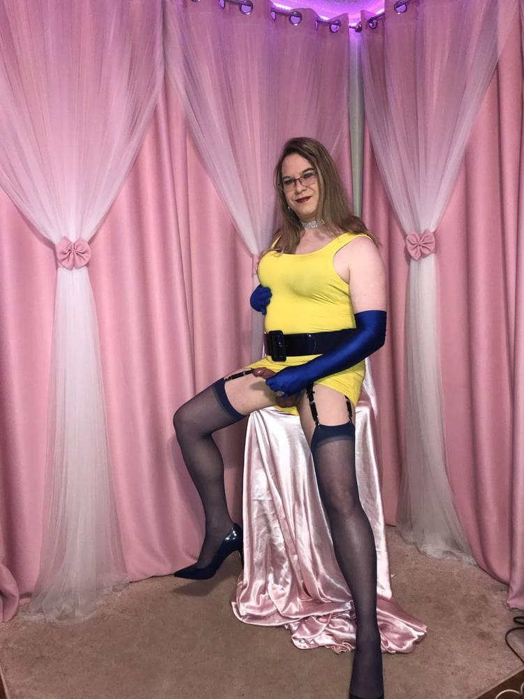 25P Joanie - Yellow Pencil Dress 2