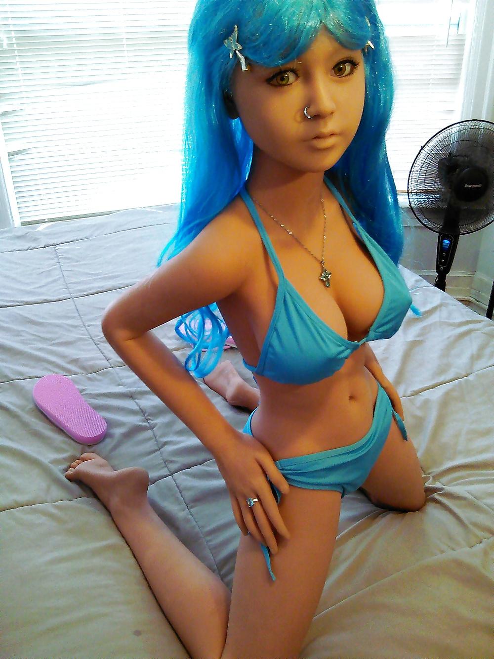 25P Nina's blue bikini 2