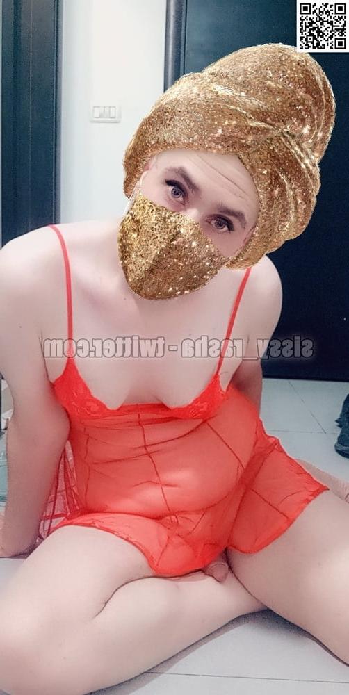 25P i am a sissy whore in red dress waiting to be used 19.7.2022