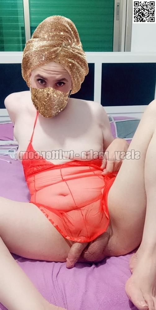 25P i am a sissy whore in red dress waiting to be used 19.7.2022