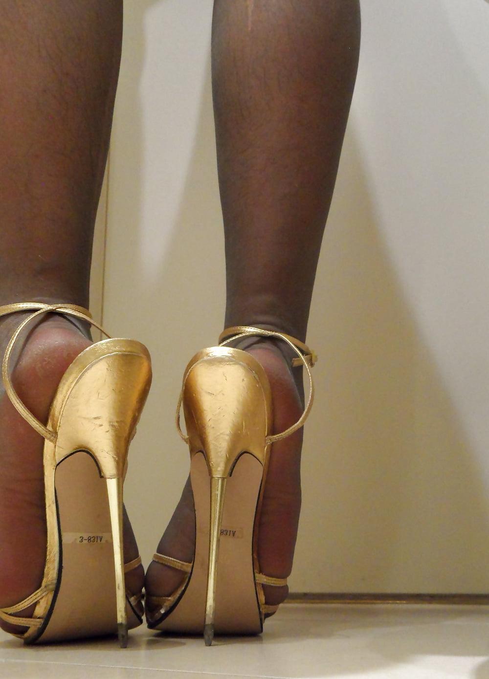 24P my wife's golden sandals