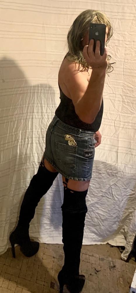 25P gay sissy dress up