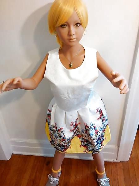 18P Nina's white dress