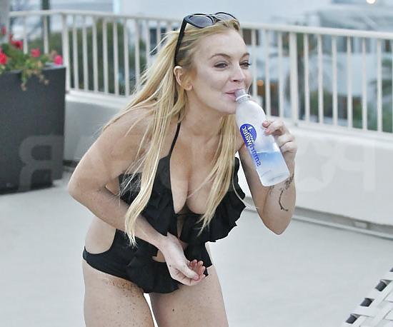 25P Lindsey lohans swimsuit wear