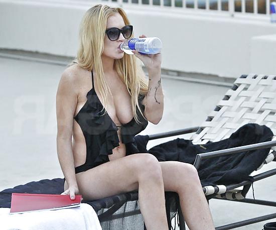 25P Lindsey lohans swimsuit wear