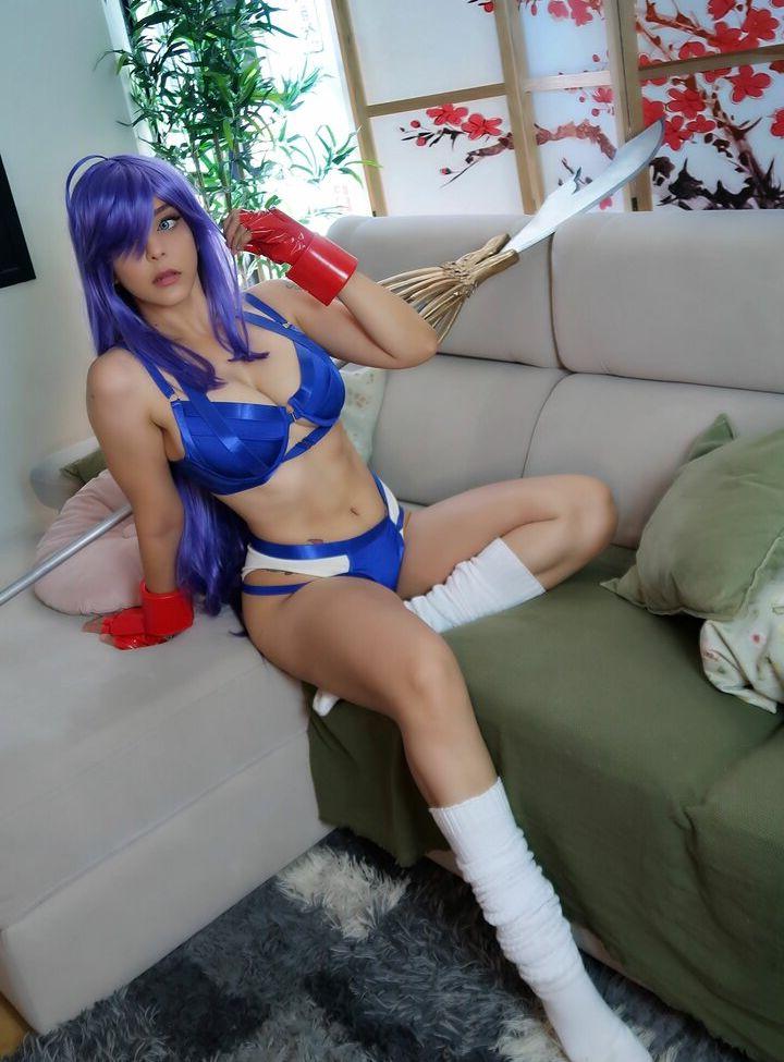 25P Shermie Cosplay nude