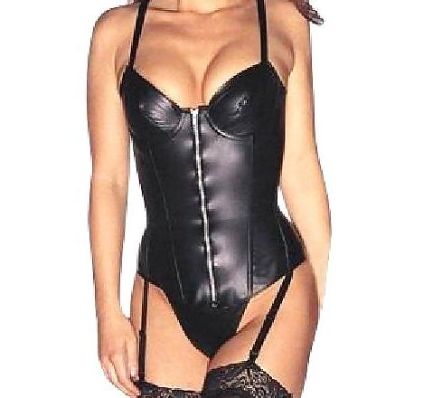 18P Black Corset!