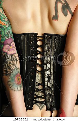 18P Black Corset!