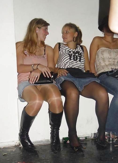 25P Upskirt Pantyhose Mix 2