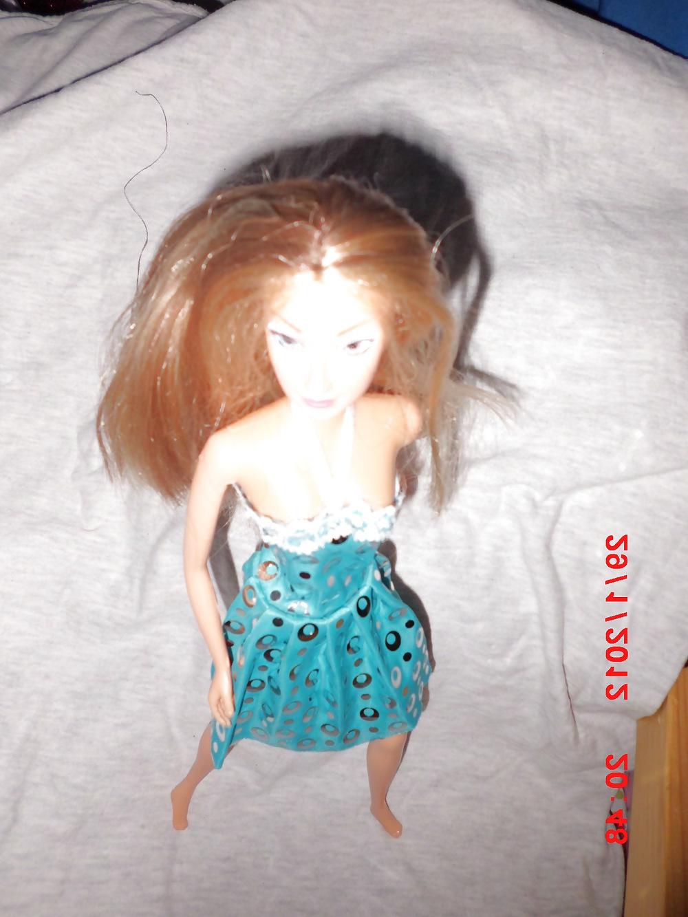 8P Doll blue dress