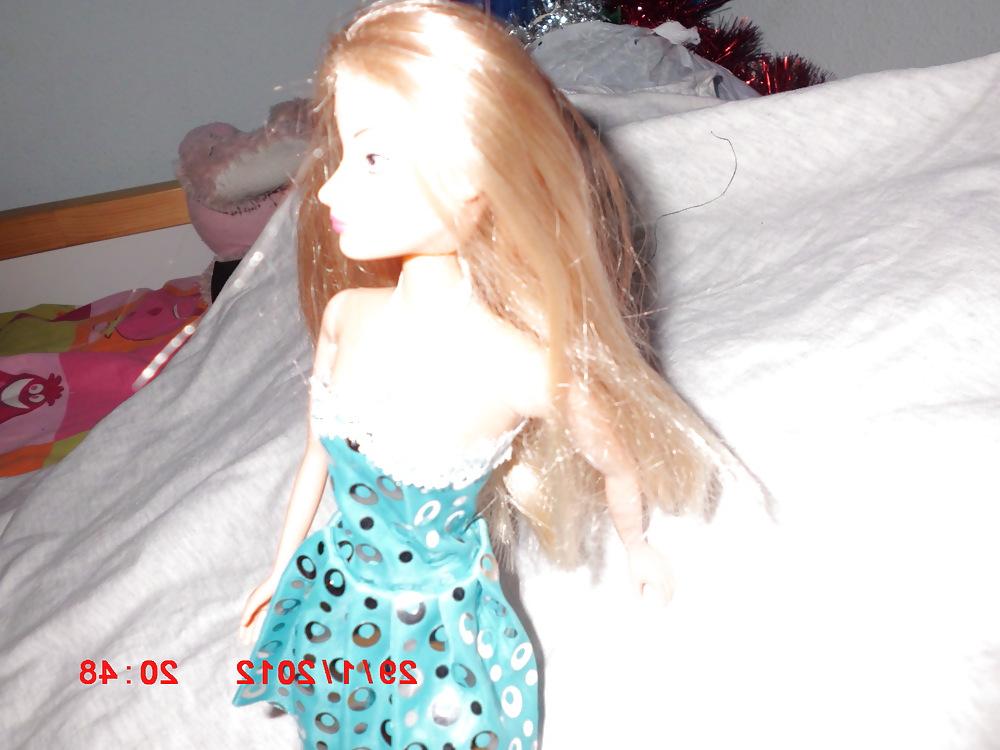 8P Doll blue dress