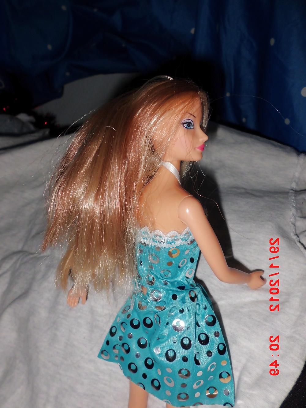8P Doll blue dress