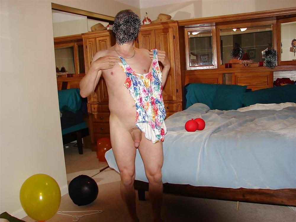 12P Crossdresser swimsuit