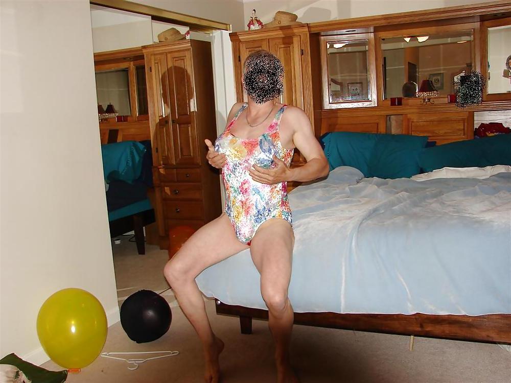 12P Crossdresser swimsuit