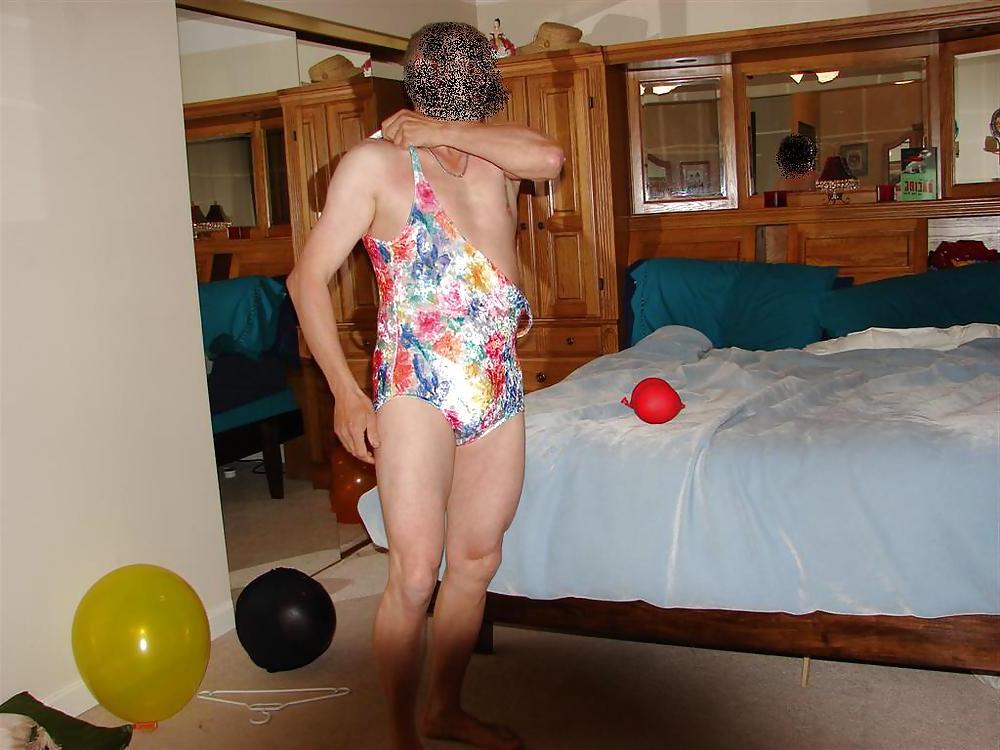 12P Crossdresser swimsuit
