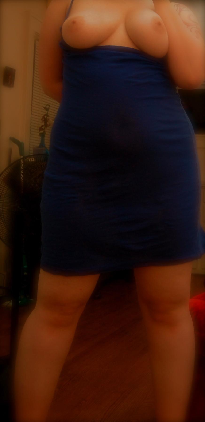 5P Little blue dress