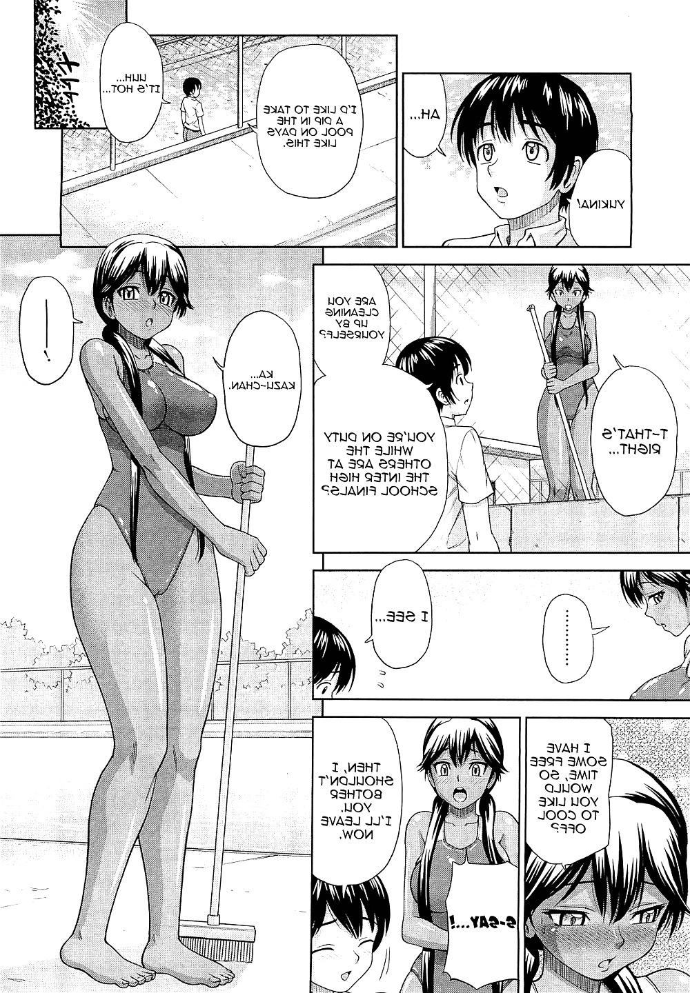 24P When She Changes Into a Swimsuit