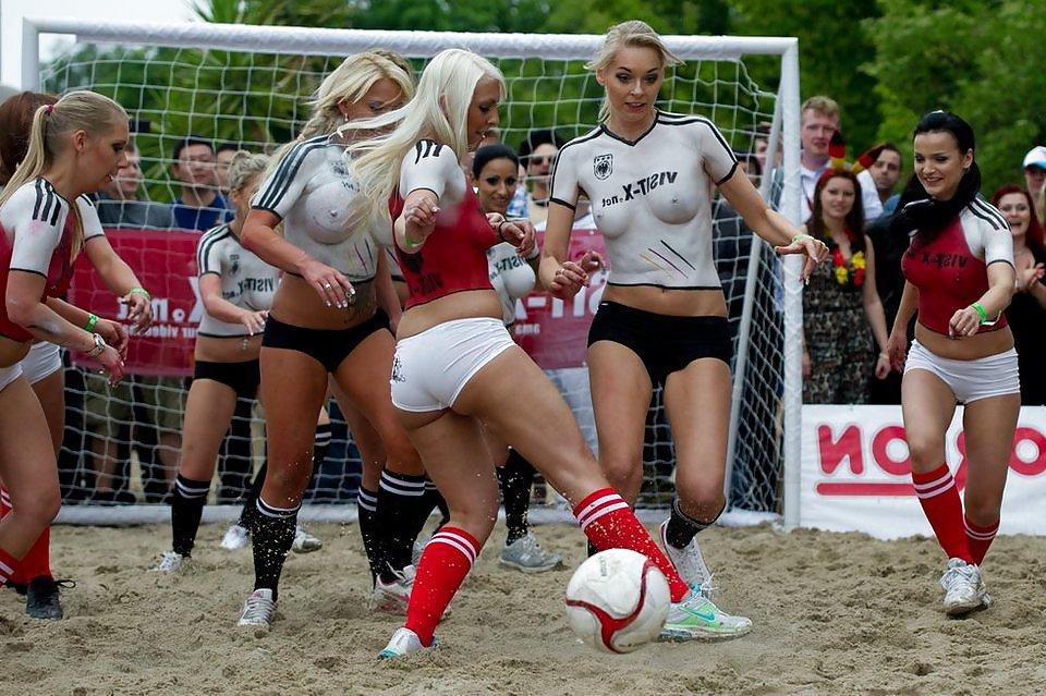 14P Denmark - German porn football match