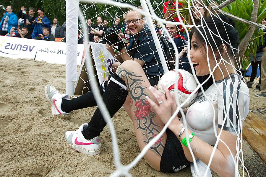 14P Denmark - German porn football match