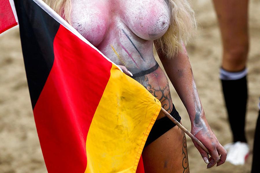 14P Denmark - German porn football match
