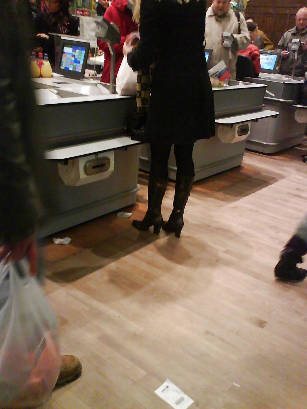 10P Voyeur pantyhose