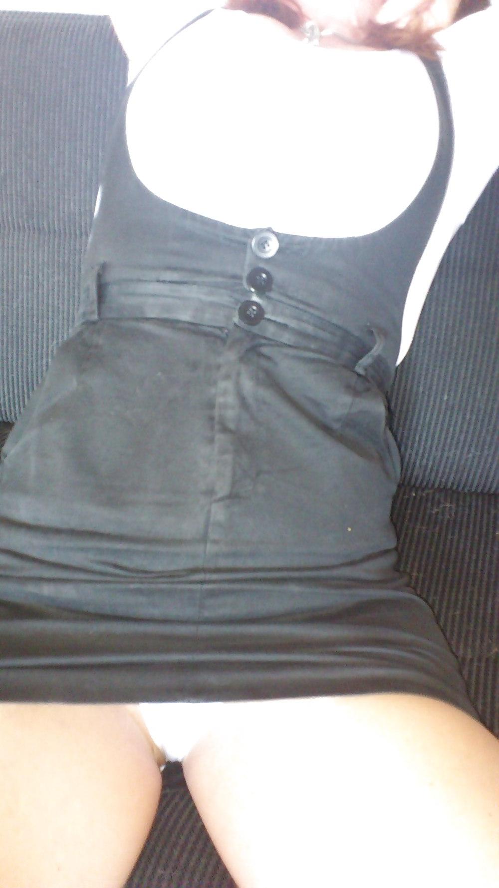 21P Pantyhose upskirt