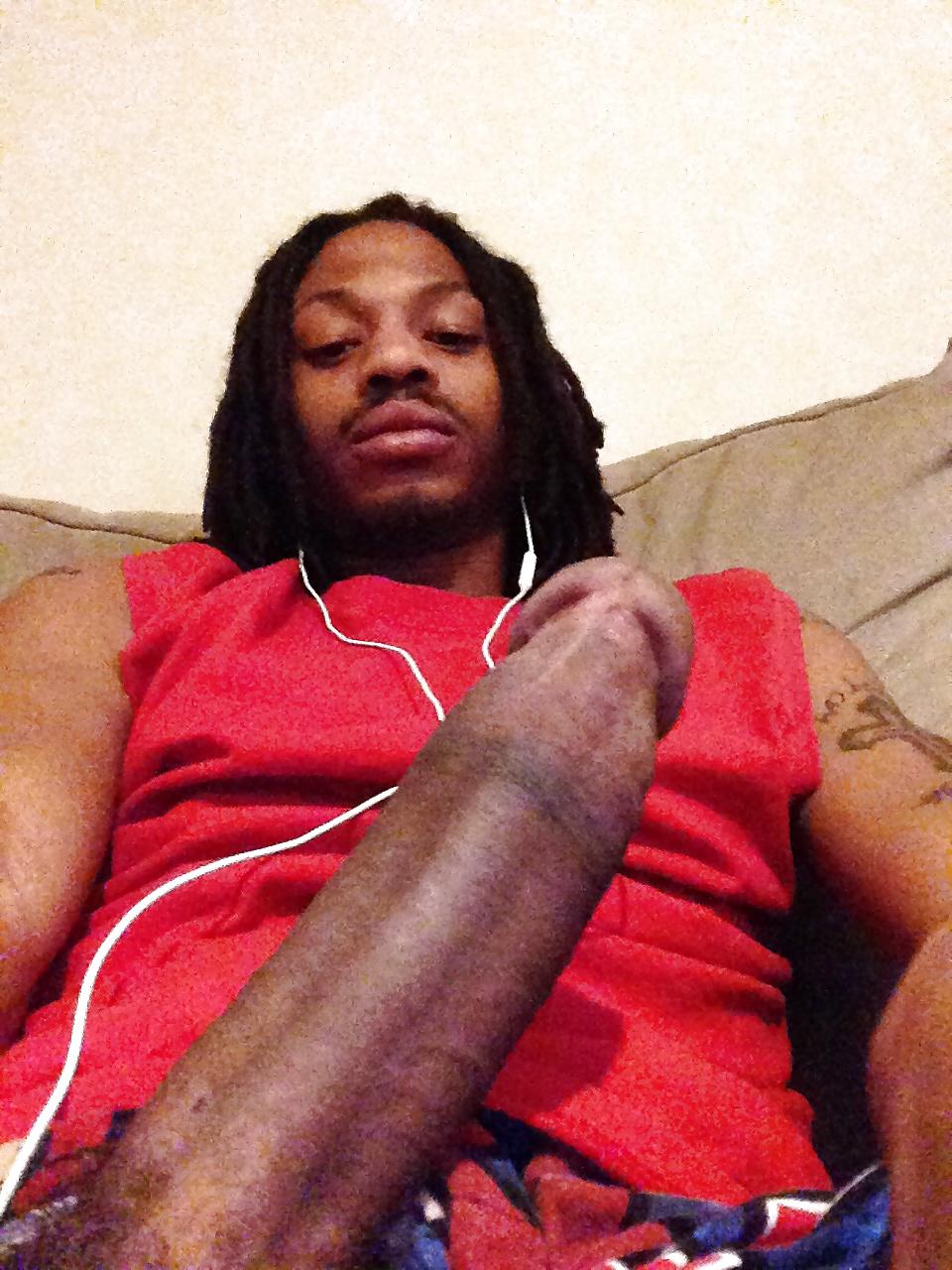 8P Big black dick