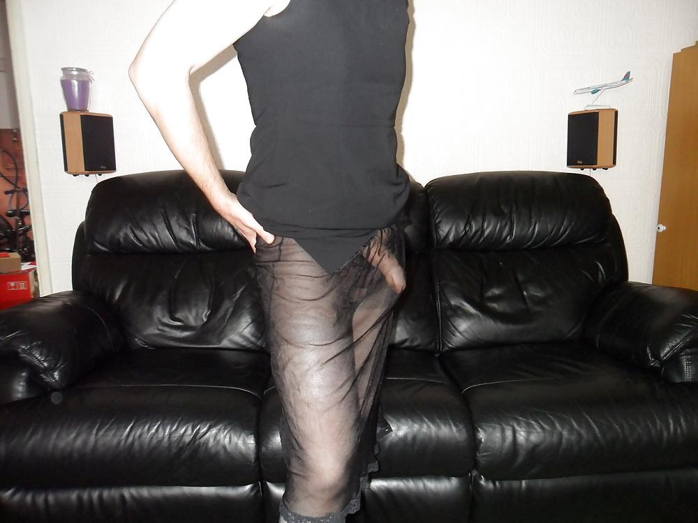 18P Little black dress and pantyhose