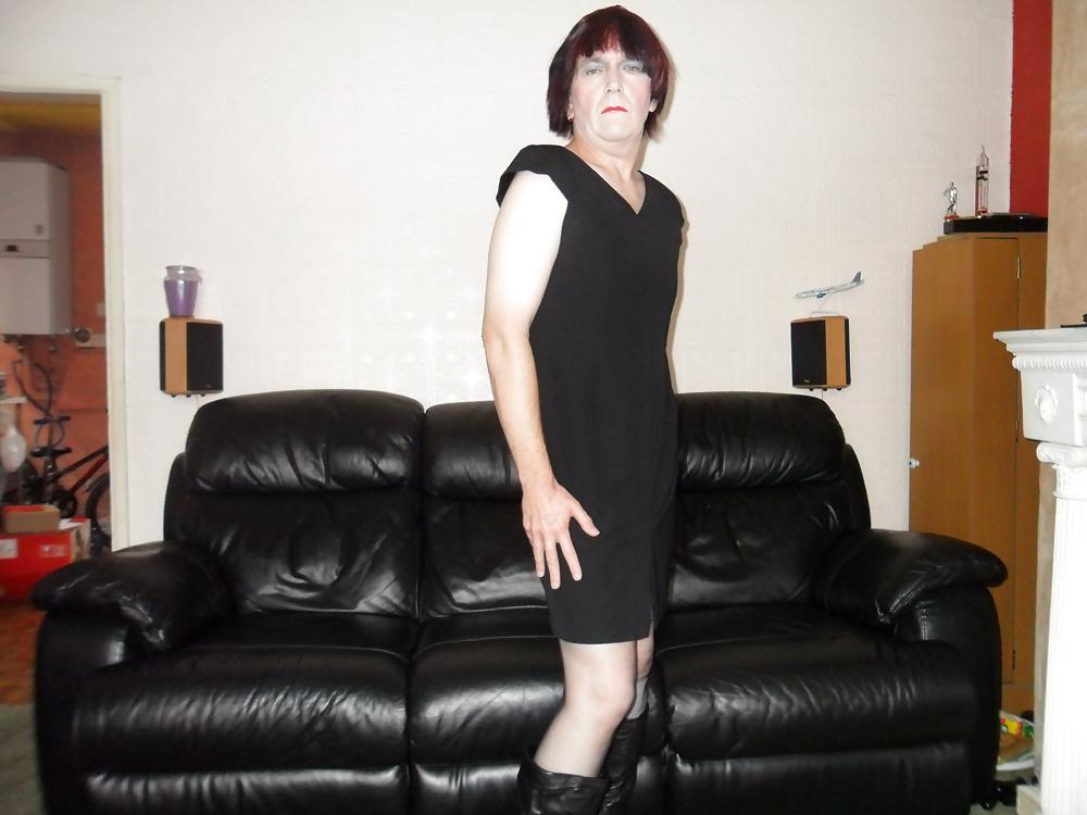 18P Little black dress and pantyhose