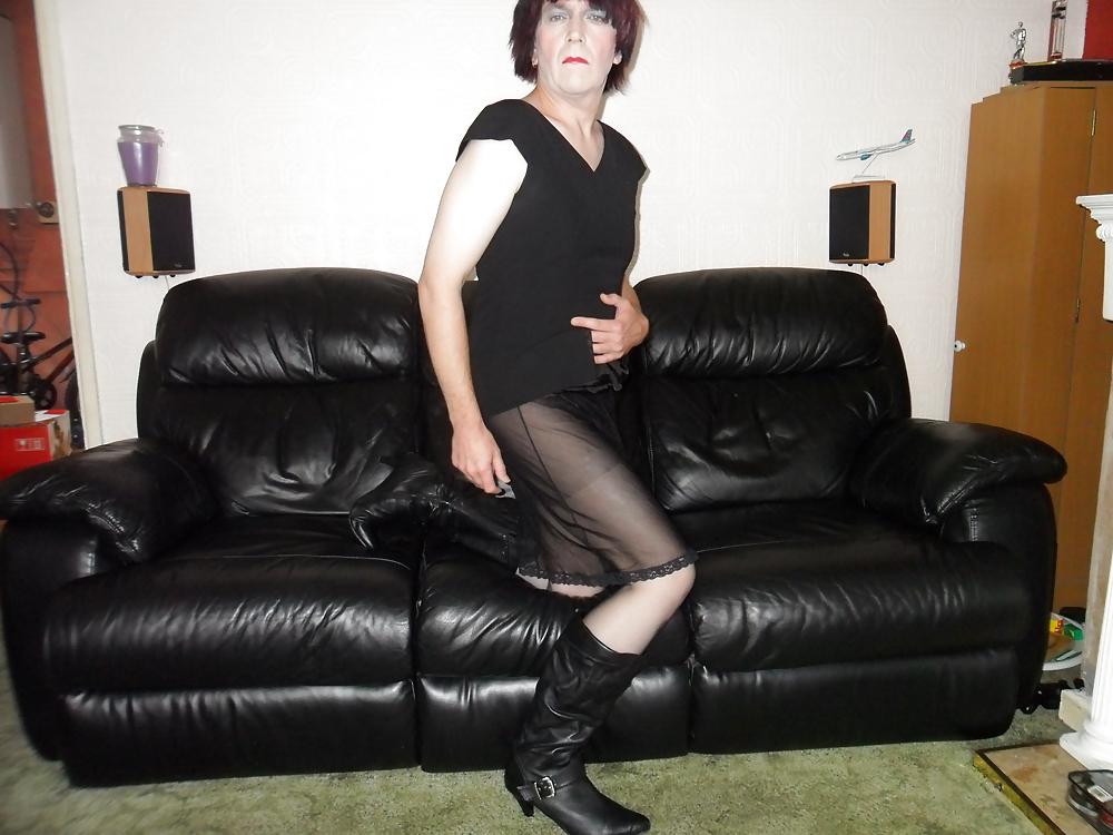 18P Little black dress and pantyhose