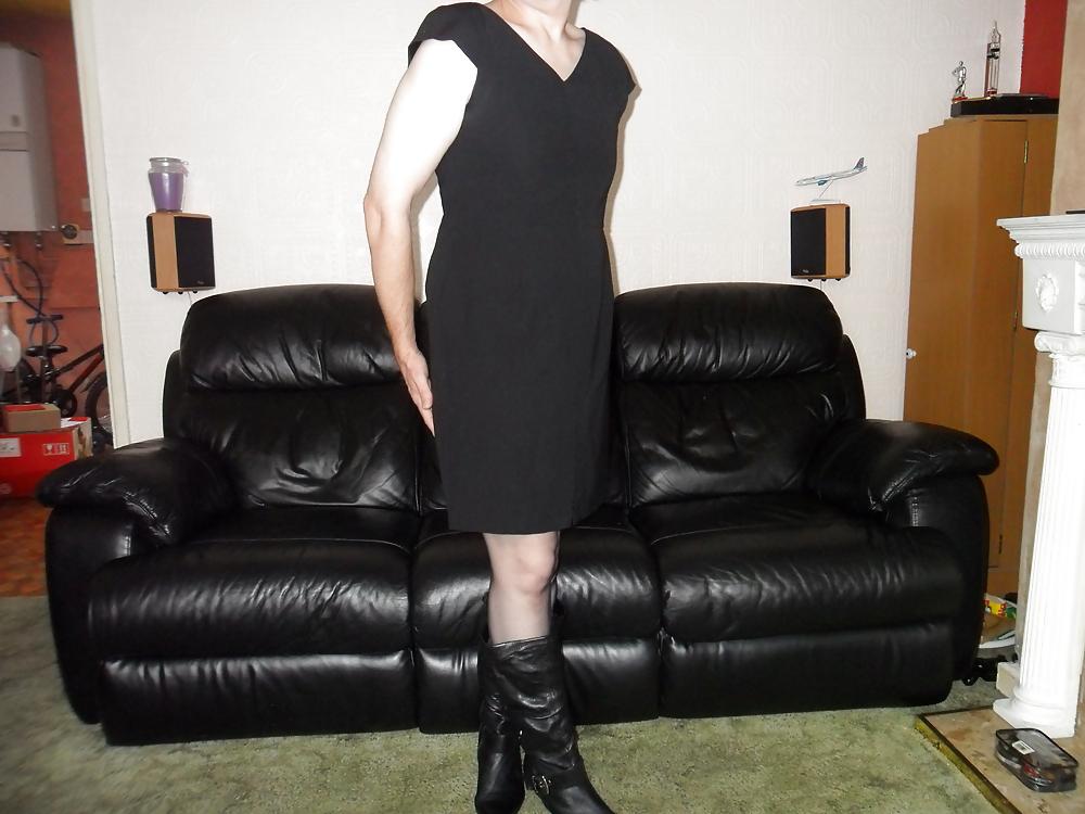 18P Little black dress and pantyhose