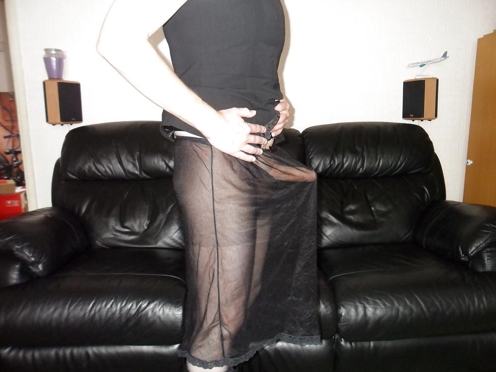 18P Little black dress and pantyhose