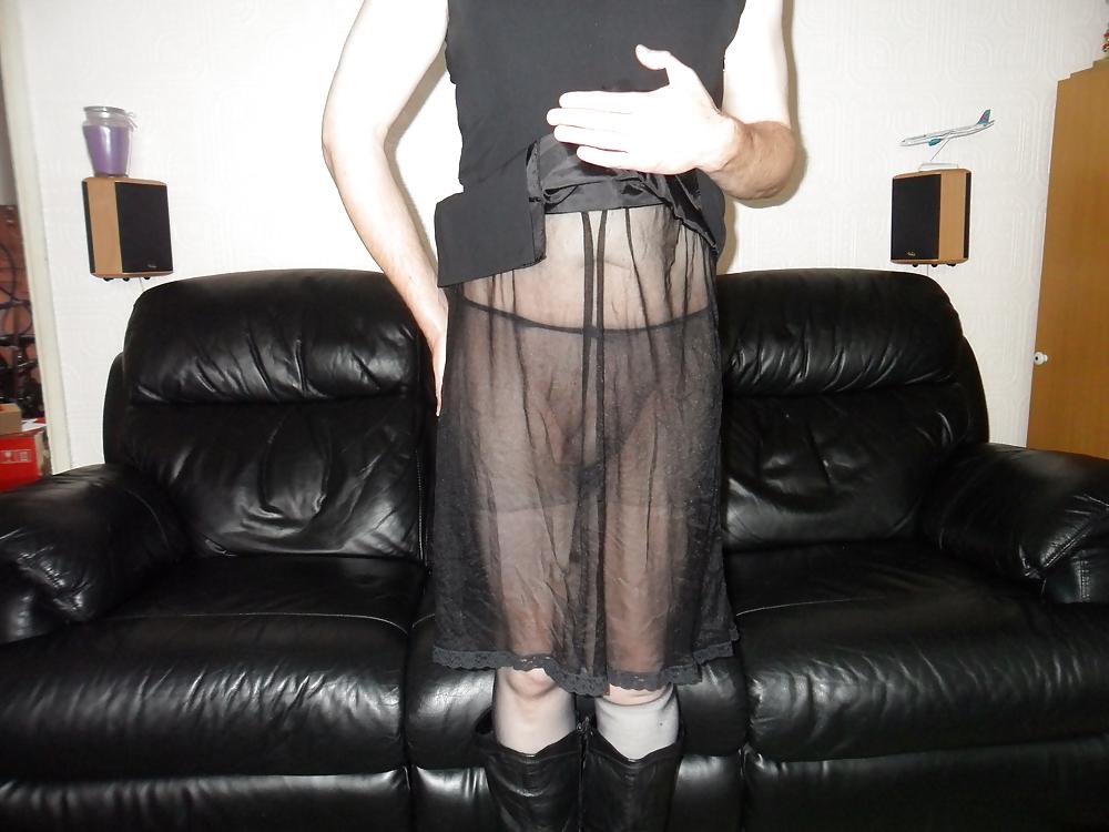 18P Little black dress and pantyhose