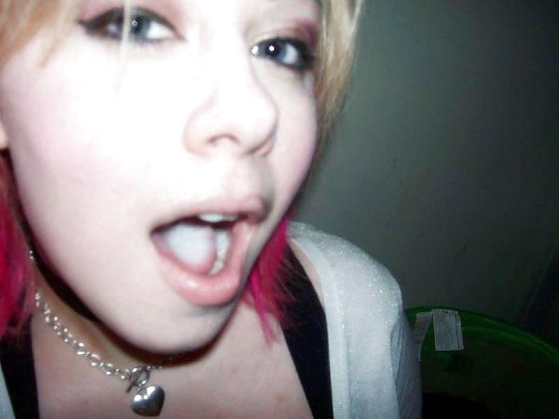 19P Mouths of cum