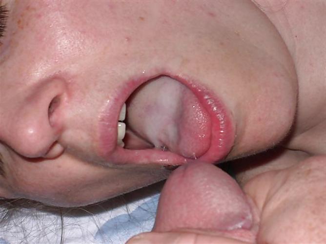 19P Mouths of cum