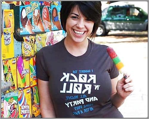 25P Busty Tits & Perfect Body - Ashley Pridgen, Snorg Tees Model