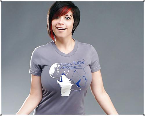 25P Busty Tits & Perfect Body - Ashley Pridgen, Snorg Tees Model