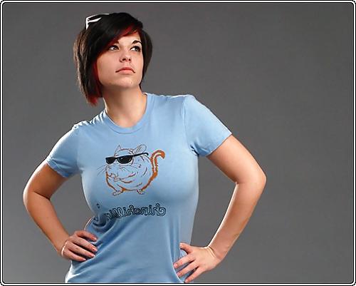 25P Busty Tits & Perfect Body - Ashley Pridgen, Snorg Tees Model