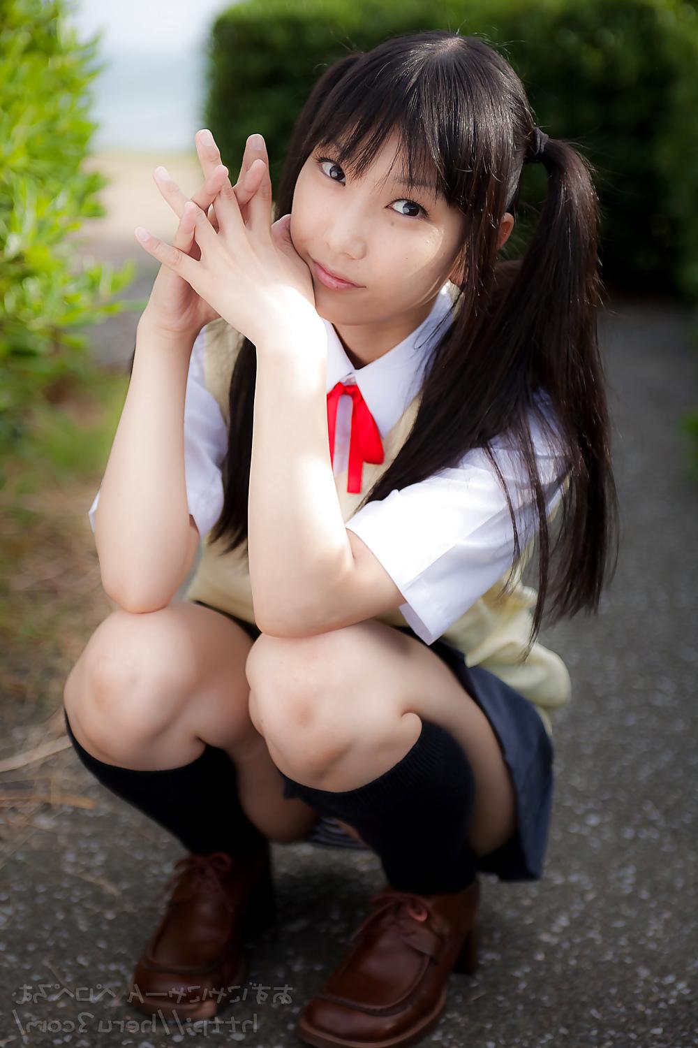 25P Azusa Nakano Ero Cosplay