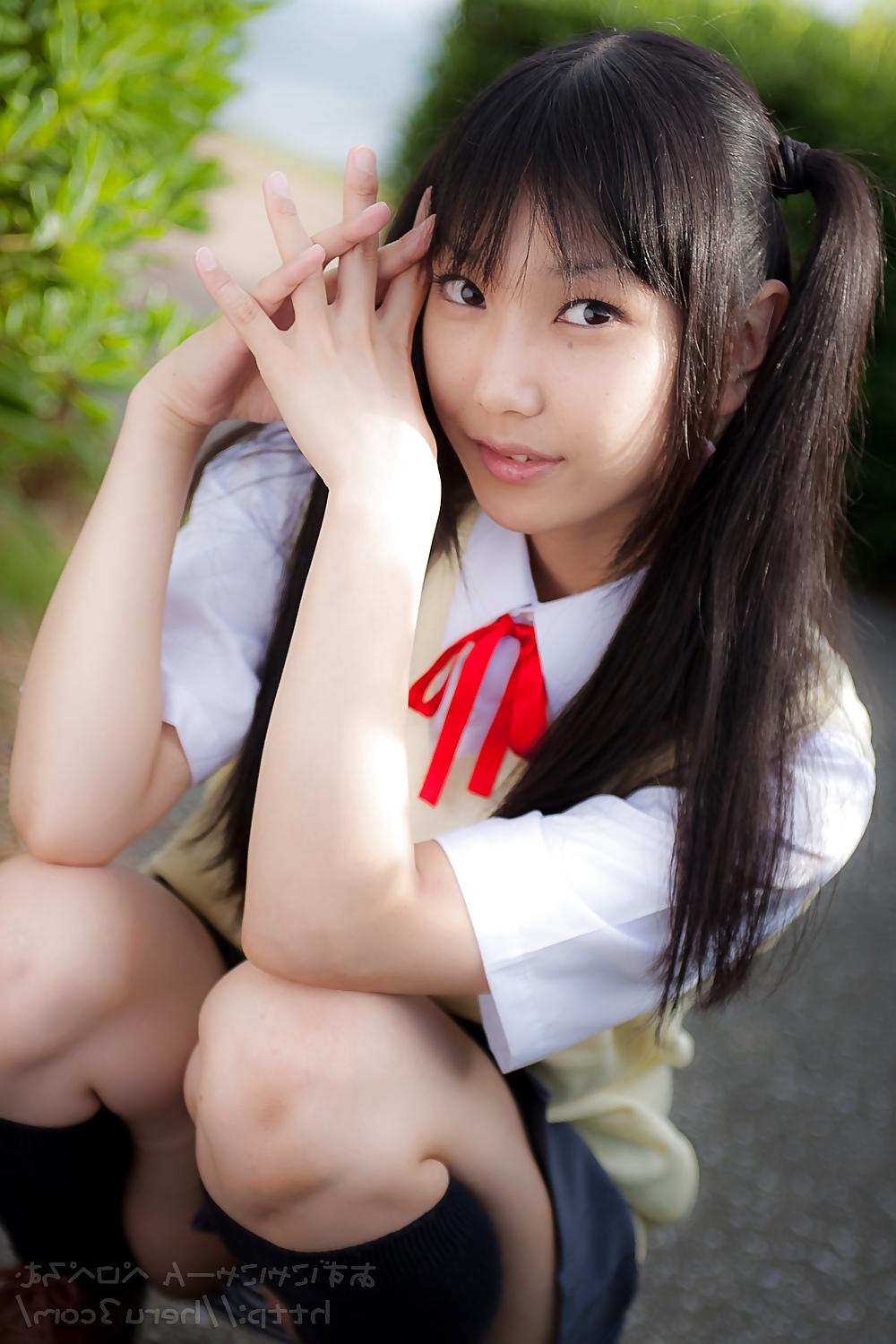 25P Azusa Nakano Ero Cosplay