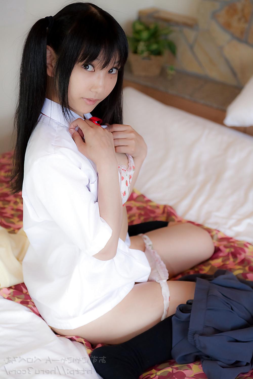 25P Azusa Nakano Ero Cosplay
