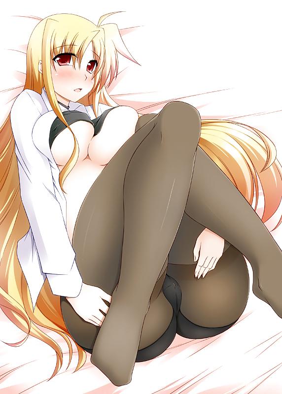 25P Fate Testarossa (Mahou Shoujo Lyrical Nanoha) hentai pcs