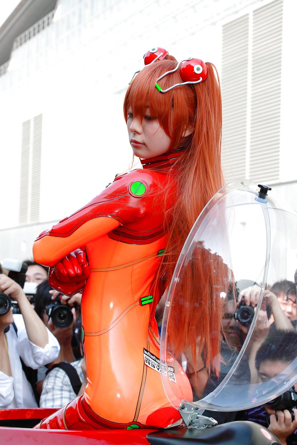 25P EVANGELION Cosplay (Public Photo Shoot)