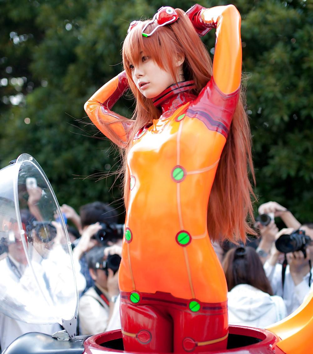 25P EVANGELION Cosplay (Public Photo Shoot)