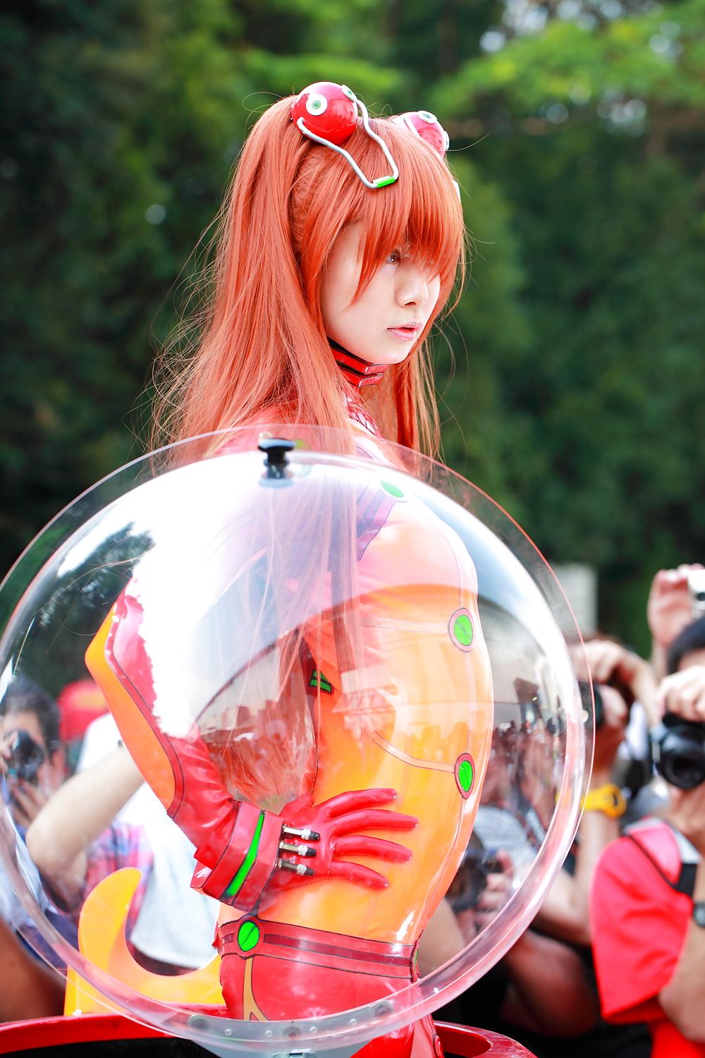 25P EVANGELION Cosplay (Public Photo Shoot)
